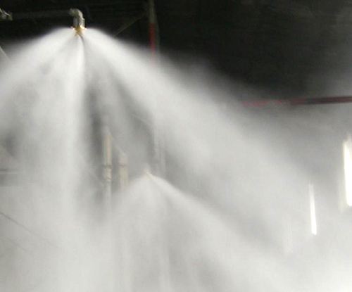 室內(nèi)噴霧抑塵設備