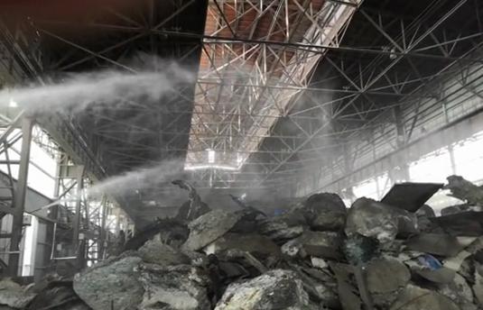 安鋼集團(tuán)噴霧降塵工程(圖文)