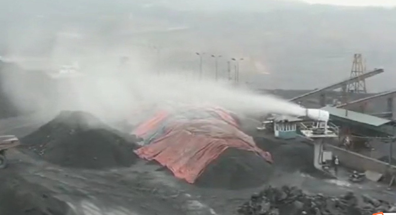 煤場(chǎng)噴霧效果