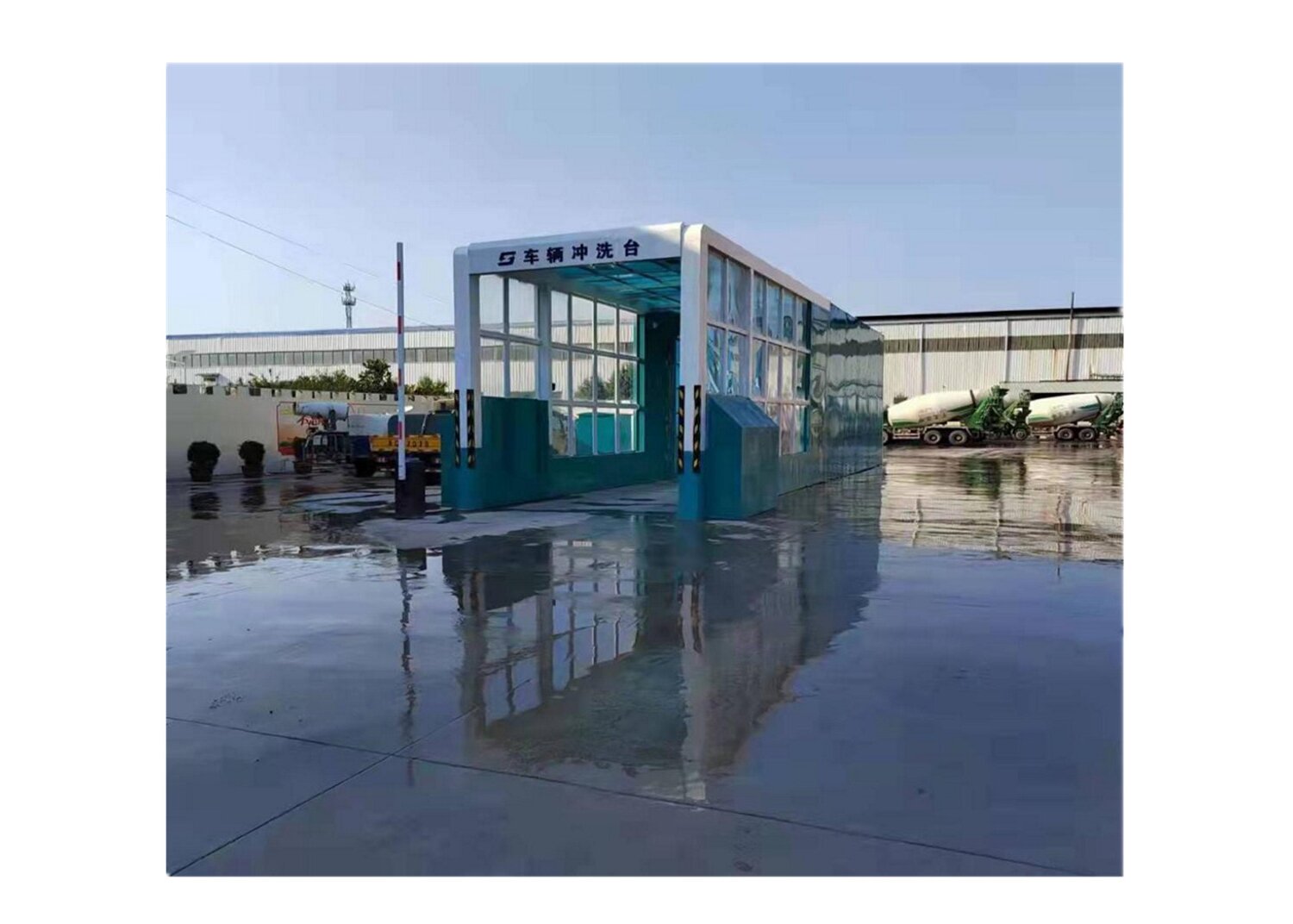 FY-LM-200型定制型全車沖洗工程洗輪機