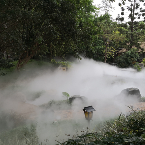 景觀(guān)高壓霧森效果