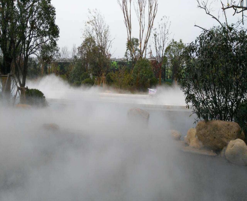 園林噴霧降溫工程